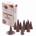 Stamford wierook kegeltjes - Frankincense & Mirre